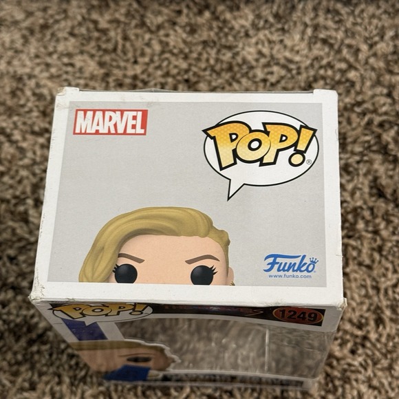 Funko‎ Pop! Movies The Marvels - Captain Marvel Vinyl Figure 1249 Avengers - Picture 9 of 9